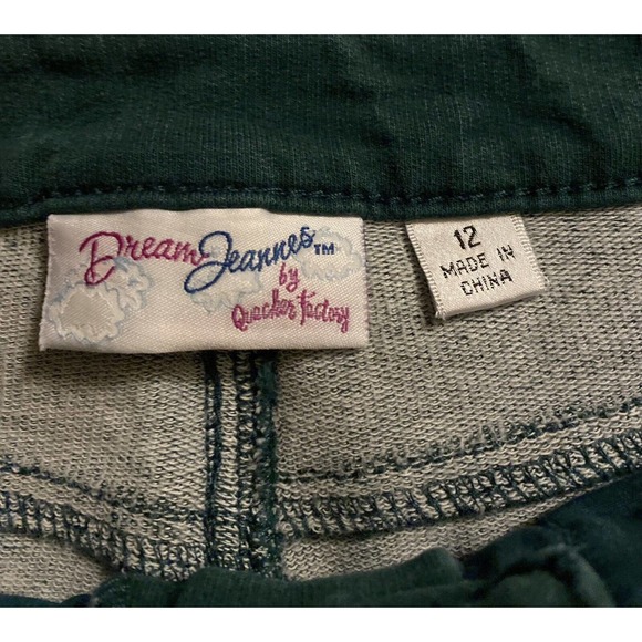 Women’s Quacker Factory Dream Jeannes Size 12 Heart Rhinestones Bling QVC - Picture 5 of 10